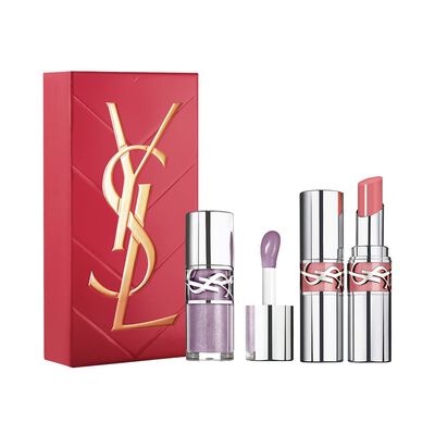 YSL LIP OIL GLOSS + LOVESHINE SET (SET DE LABIALES)